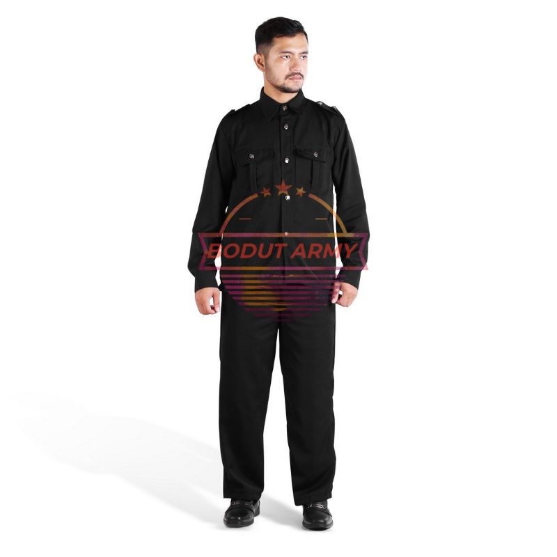 SERAGAM SAFARI BAJU SAFARI SETELAN SAFARI SECURITY SERAGAM SATPAM BAJU SECURITY