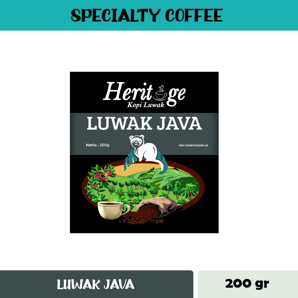 Kopi Luwak Java 200 gr