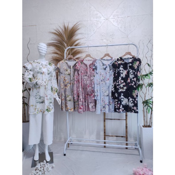 ss syakira tunik premium dior silk