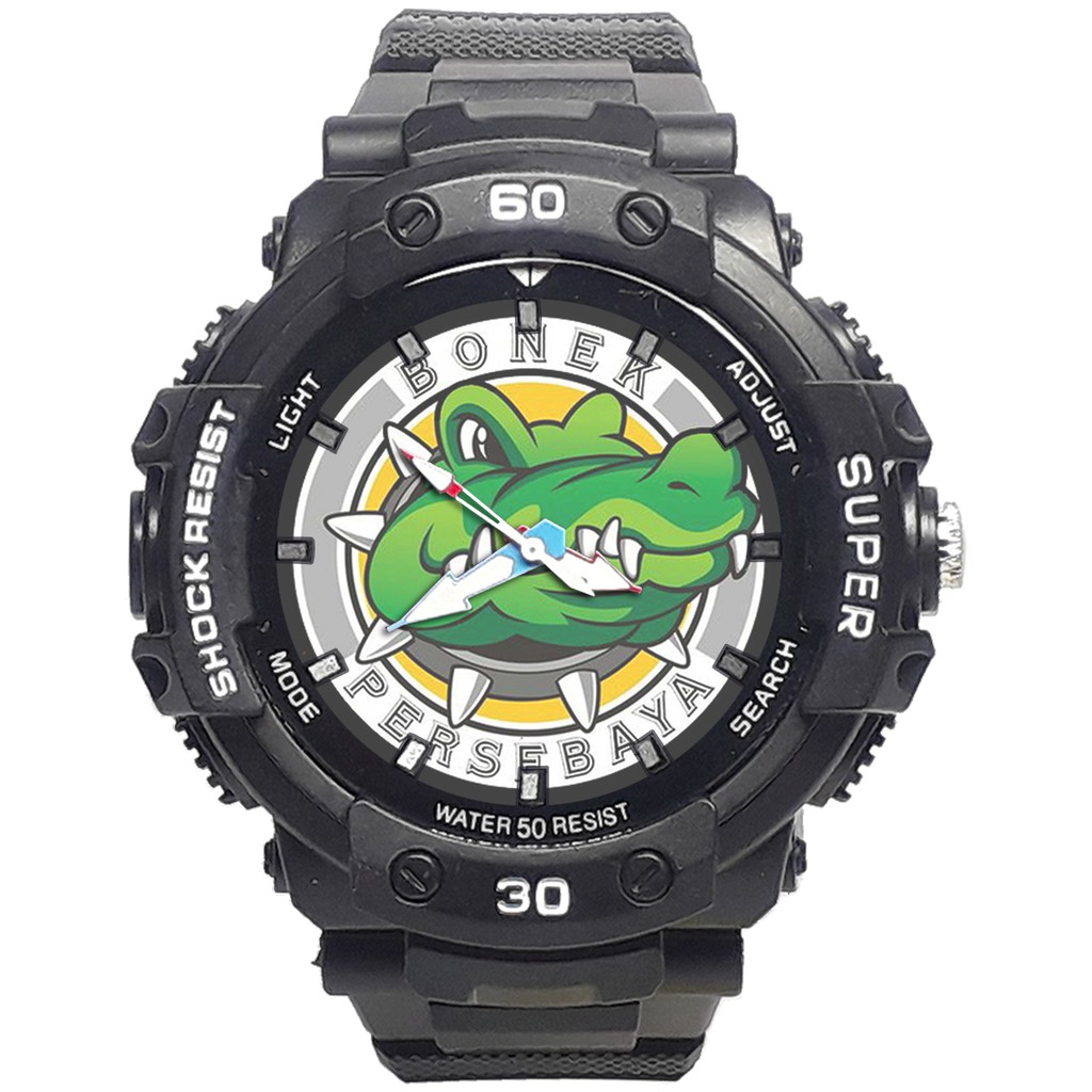 Jam Tangan  PERSEBAYA MOTIF 1 Bagus