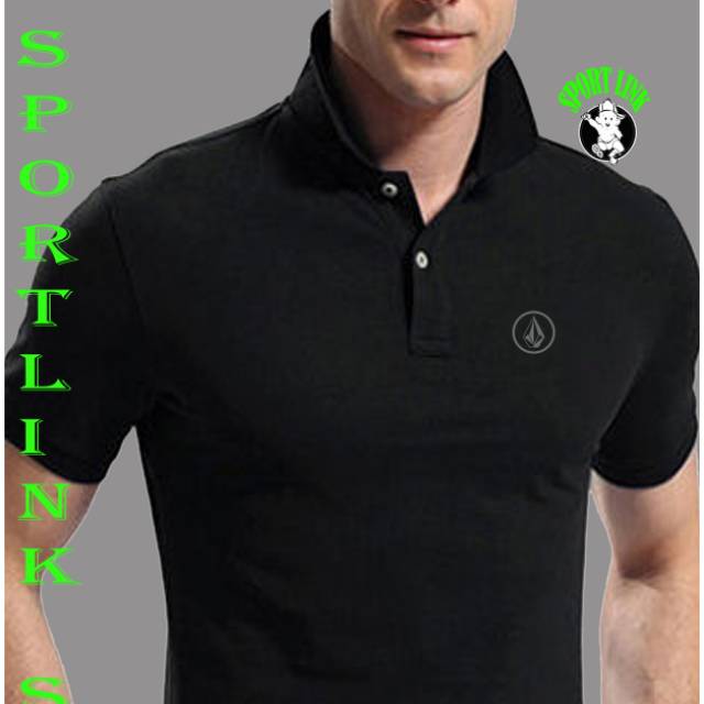 Kaos polo shirt baju kerah Volcom