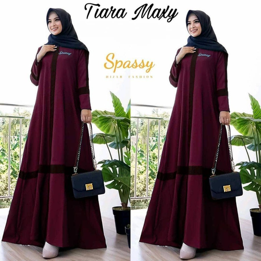  COD Baju  Muslim Wanita  Gamis Terbaru  2021  LD 95 100 PB 