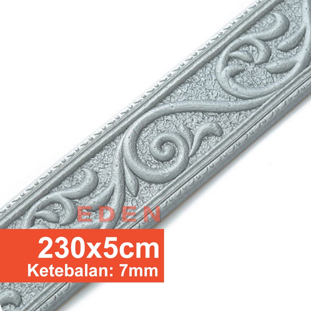 Wallpaper List Border Foam Stiker List Dinding 3D Wallborder 2.3 Meter-EDEN-LSB55