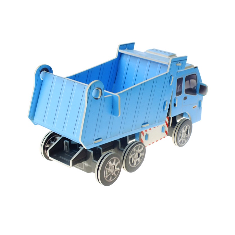 Mini Puzzle 3D | DUMPERS / TRUK SAMPAH | Mainan Merakit DIY 1690-23