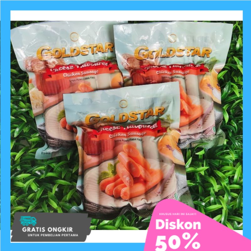 

GoldStar Sosis Keju (Cheese Sausage)