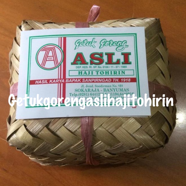 Official Store Getuk goreng ASLI Haji Tohirin Sokaraja