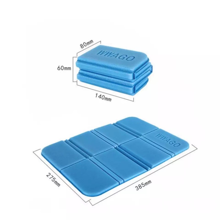Alas Bantalan Busa Tempat Duduk Lipat Matras Camping Outdoor Piknik