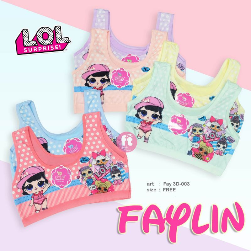 FX SHOP MINISET ANAK PELAJAR / MINISET ANAK PEREMPUAN Sablon 3D