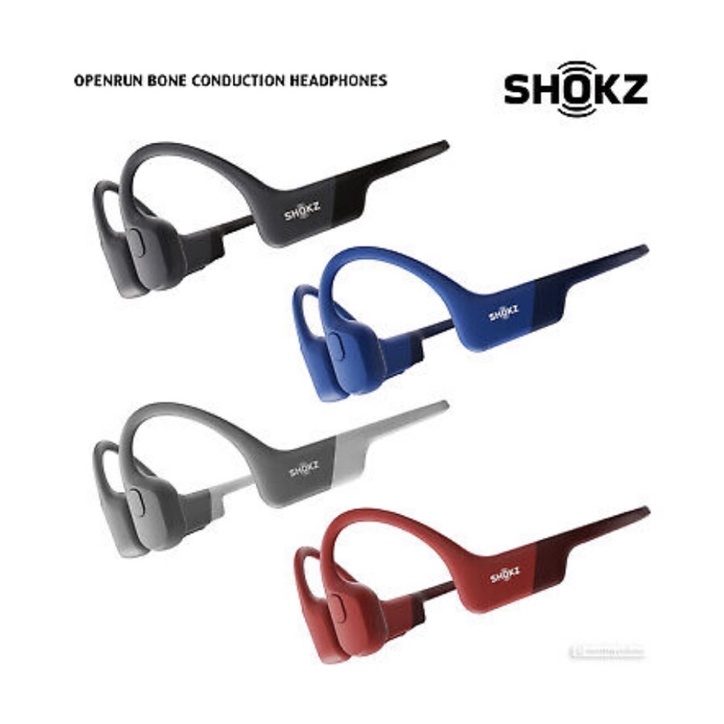 Bluetooth Headset Shokz Aftershokz Openrun Aeropex Wireless Stereo Bone Conduction