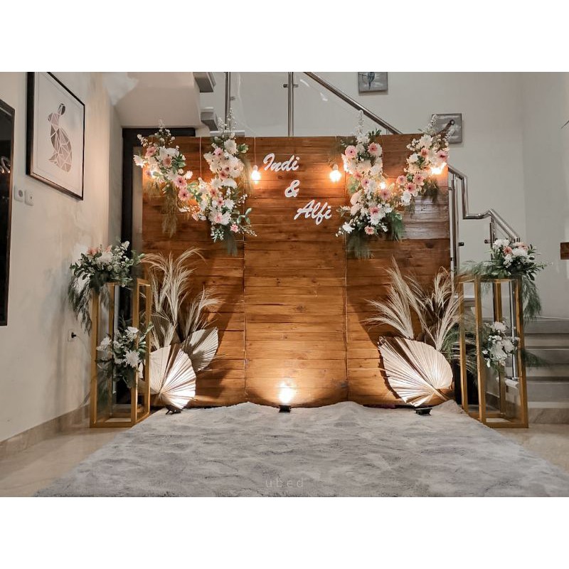 Dekorasi engagement, dekorasi akad jabodetabek