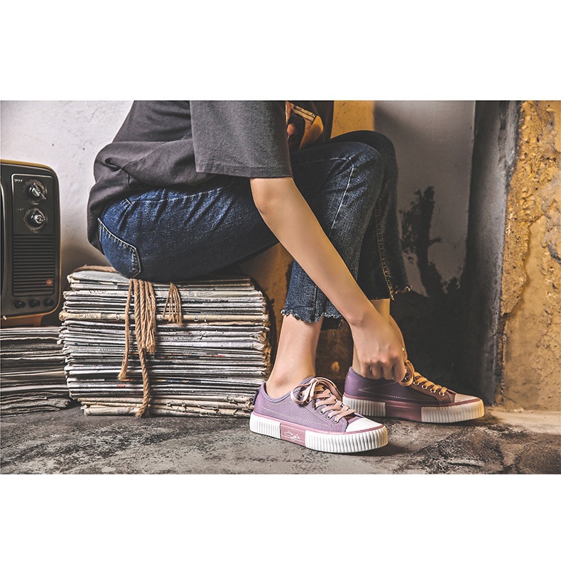 Sneakers Sepatu Wanita Kanvas Import Conv Netral 70s Low Spatu Snikers Canvas Impor Korean Style Perempuan Cewek Cewe FSH269 Cladiva-5