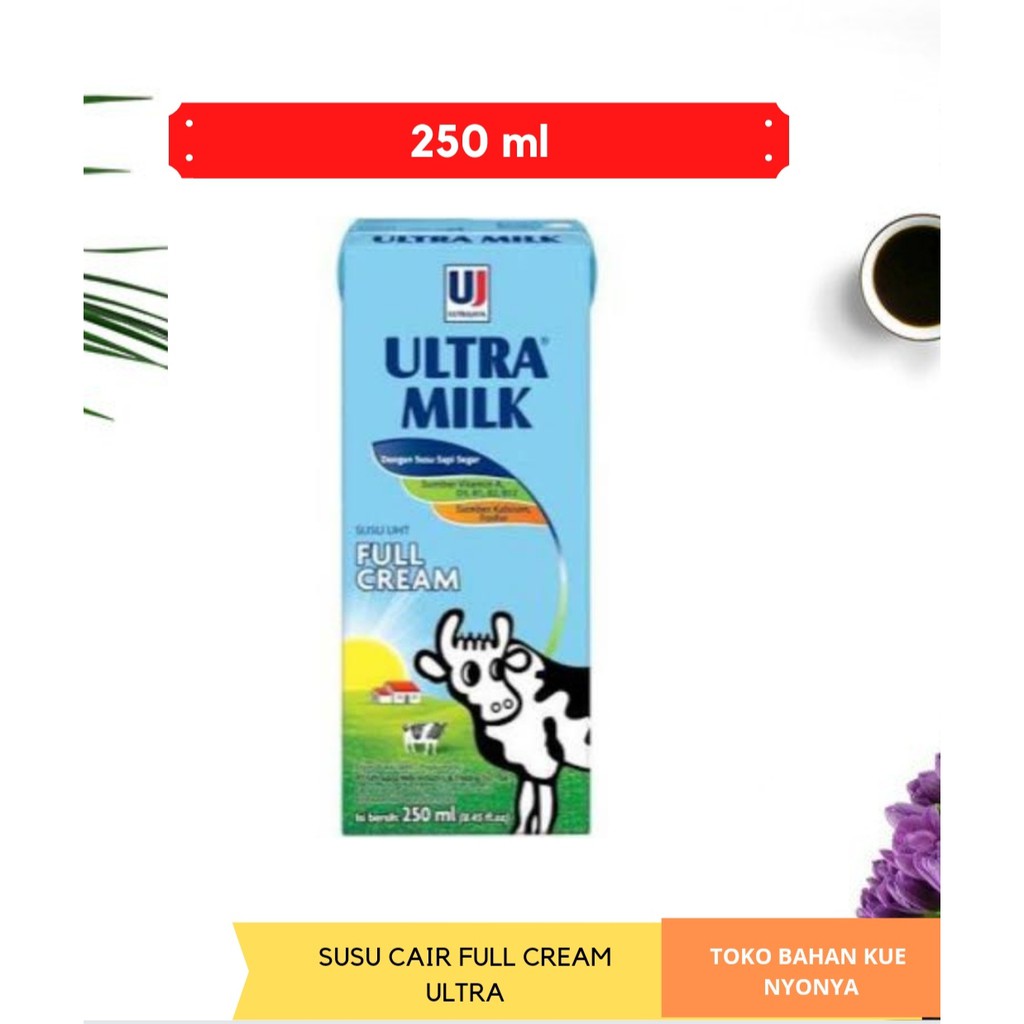 

SUSU UHT ULTRA MILK FULL CREAM 250ml