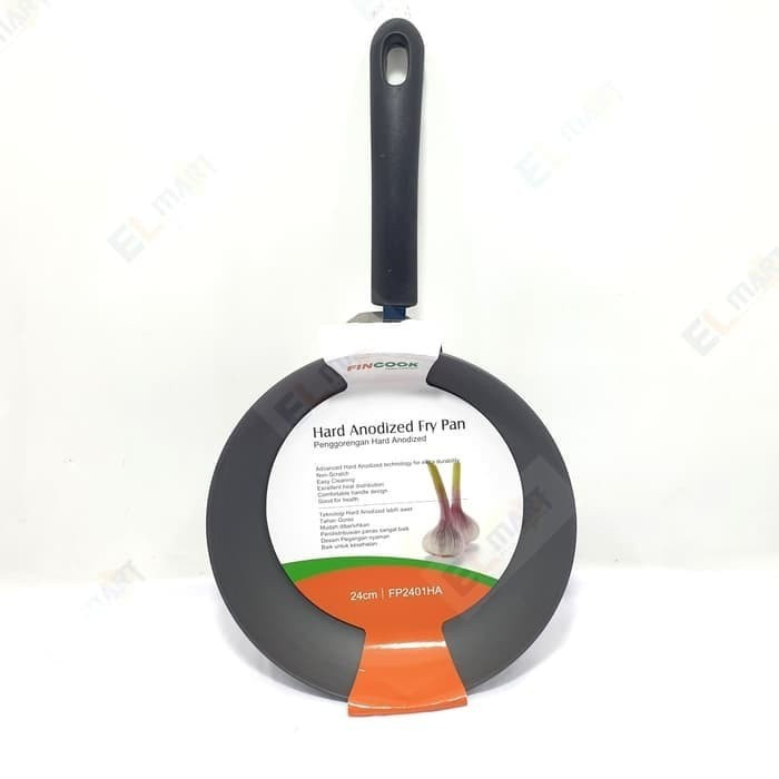 Fincook fry pan hard anodized FP2401HA - wajan anti gores FP 2401HA