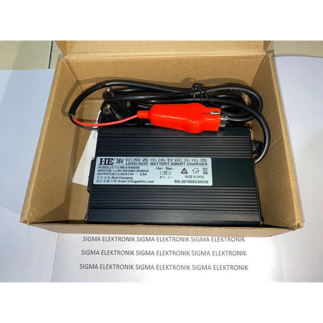 CHARGER AKI KERING 36V 2,5AH