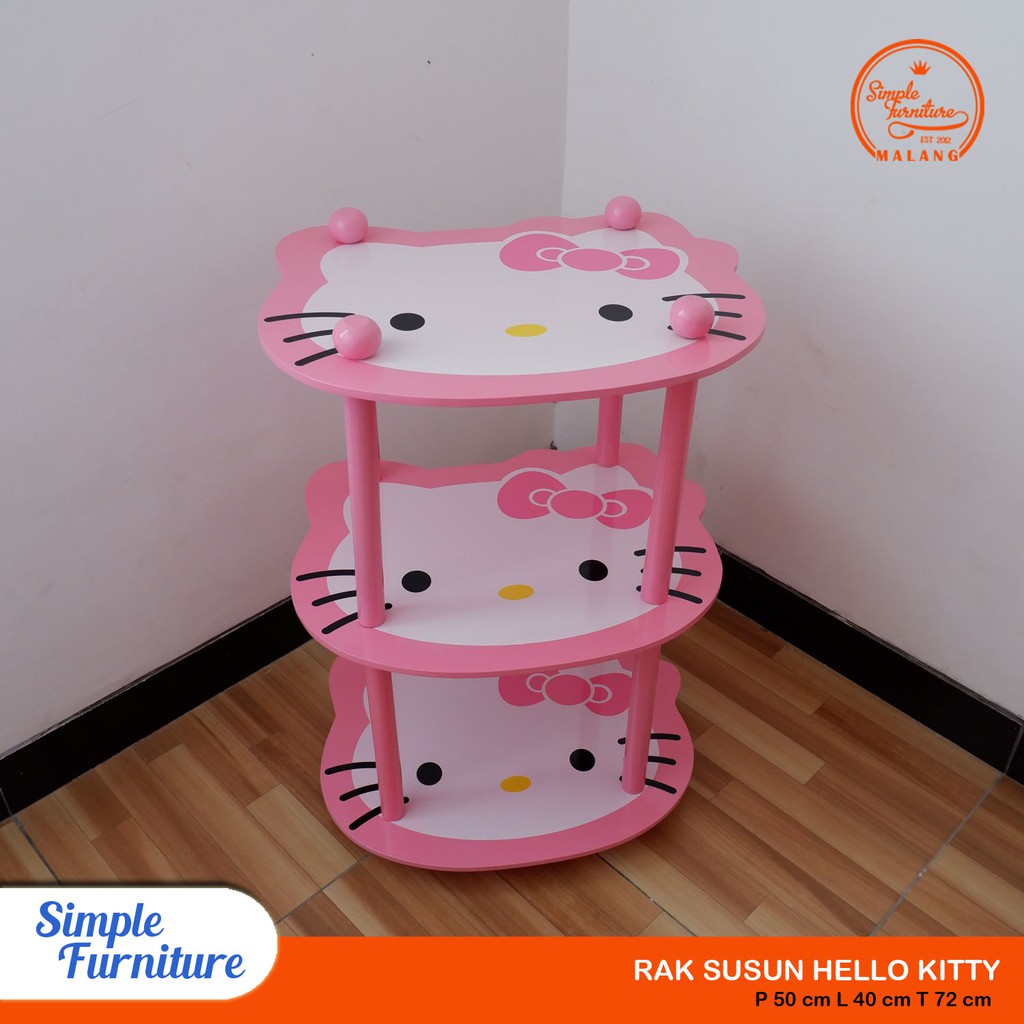 RAK 3 SUSUN HELLO KITTY