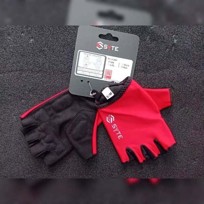 Hand Gloves Half Finger ST-F281 Syte / Sarung tangan setengah jari merk Syte