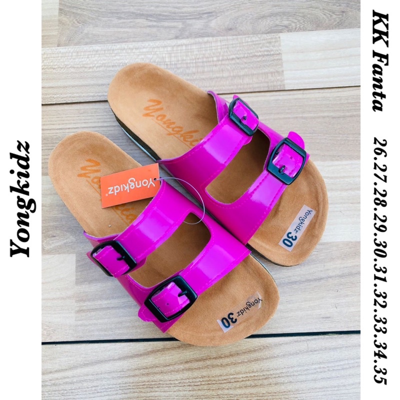 sandal slop 2 anak unisex