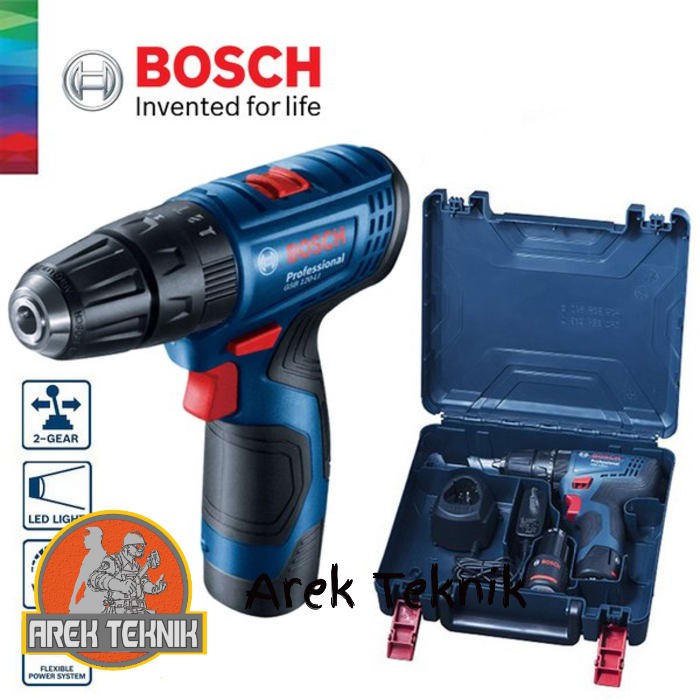 MESIN BOR CORDLESS MBT89 BOSCH GSB 120 LI IMPACT DRILL TEMBOK BETON BATERAI 120 LI