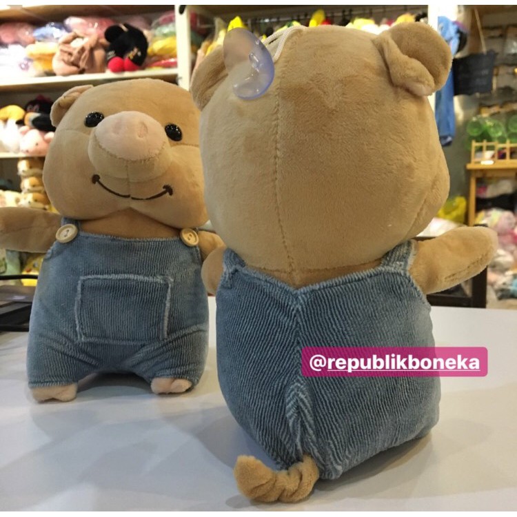 BONEKA PIG JUMPSUIT BABI