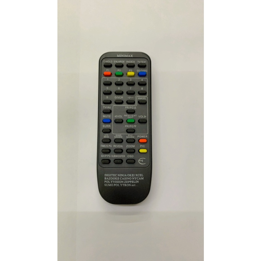 Remot TV Polytron/Digitec Tabung