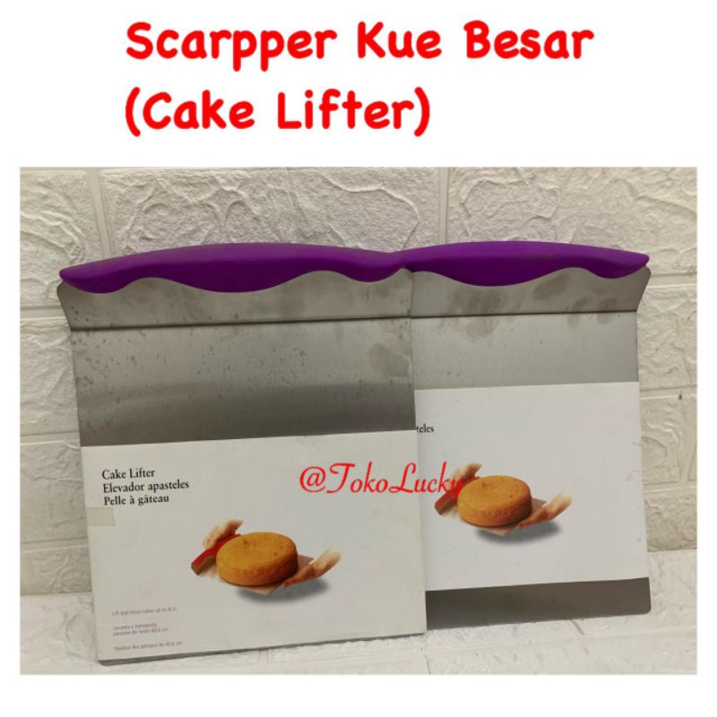 

Cake Lifter/Scrapper Kue