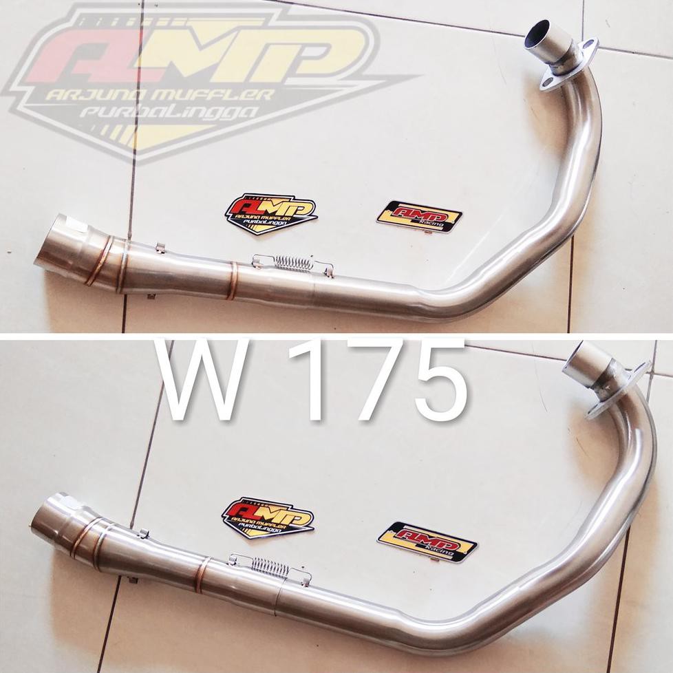 Pipa leher knalpot pnp kawasaki W - 175 Promo