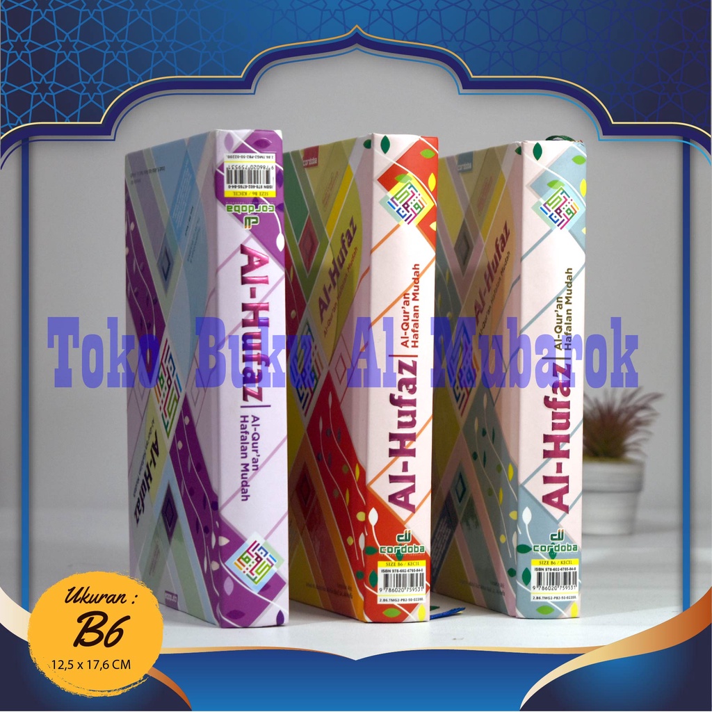 Alquran HUFAZ Ukuran B6 Sedang Quran Hafalan Mudah HC Cordoba Original Terjemahan tajwid - Alquran H