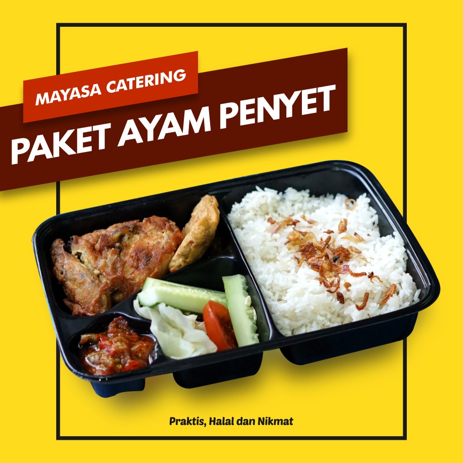 Nasi Kotak Medan - Kemasan Bento