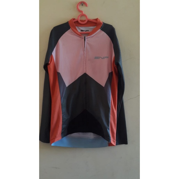 Jersey sepeda SNP Lengan Panjang