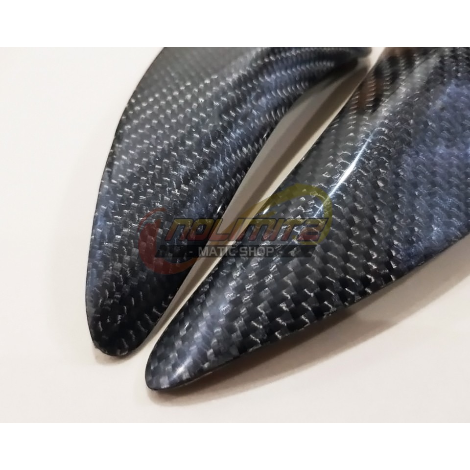 Cover Pelindung Sayap Body Depan Bawah Carbon Kevlar PCX 150 Lokal