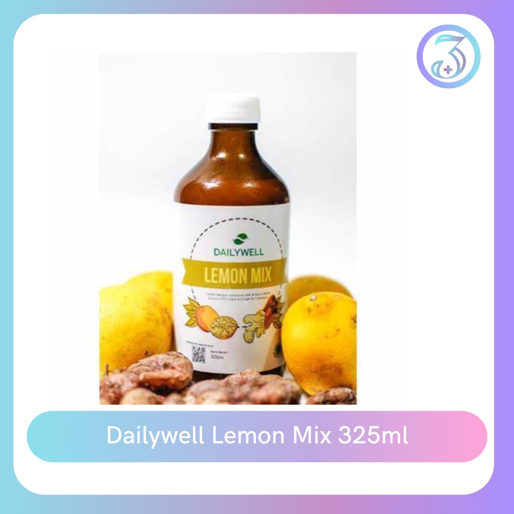 

Dailywell Lemon Mix [ Jamu campuran sari lemon, jahe dan kayu manis untuk immune booster ]