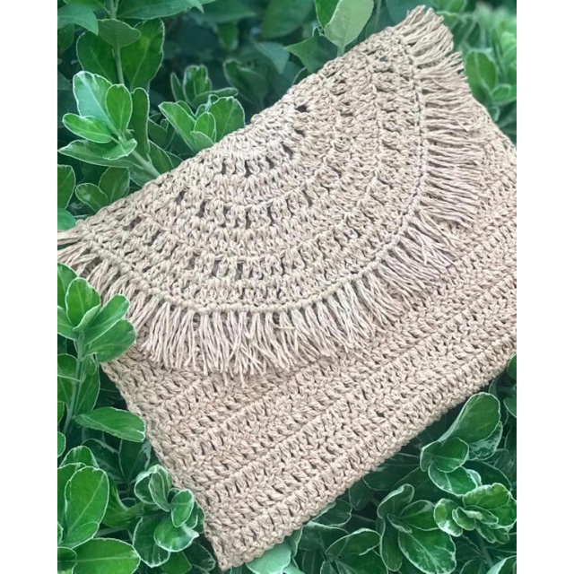 Cluth Anyaman Serat Gajih//Dompet Gajih//Cluth Etnik