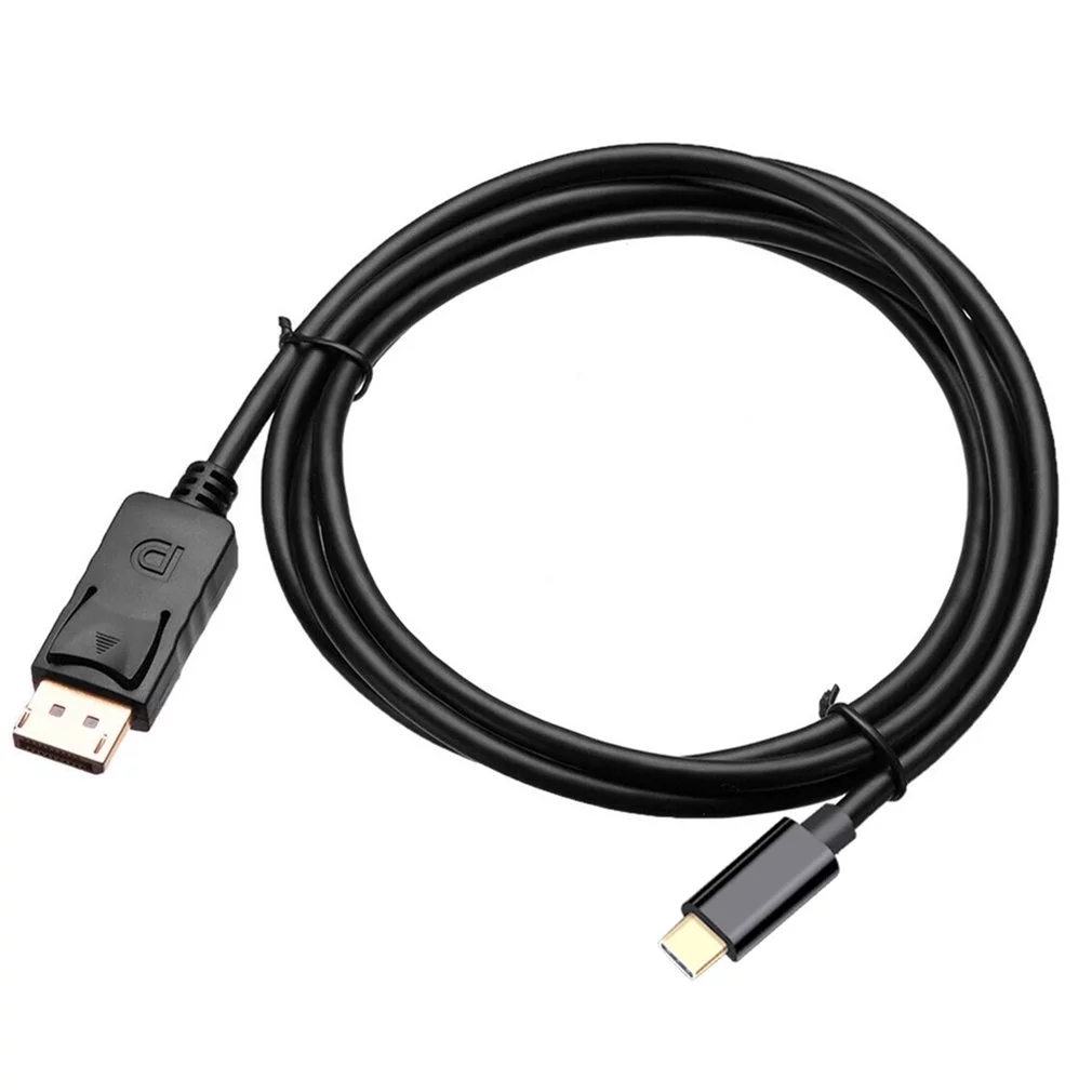 USB-C to Display Port Cable 1.8m USB 3.1 Type-C to DP 4K Cable for MacBook Pro MacBook ChromeBook Pixel