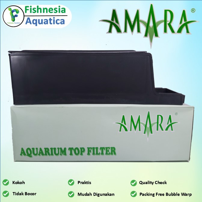 Box Filter Aquarium Kosong AMARA Ukuran Sedang