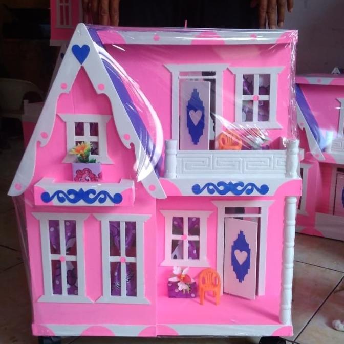 rumah boneka barbie besar