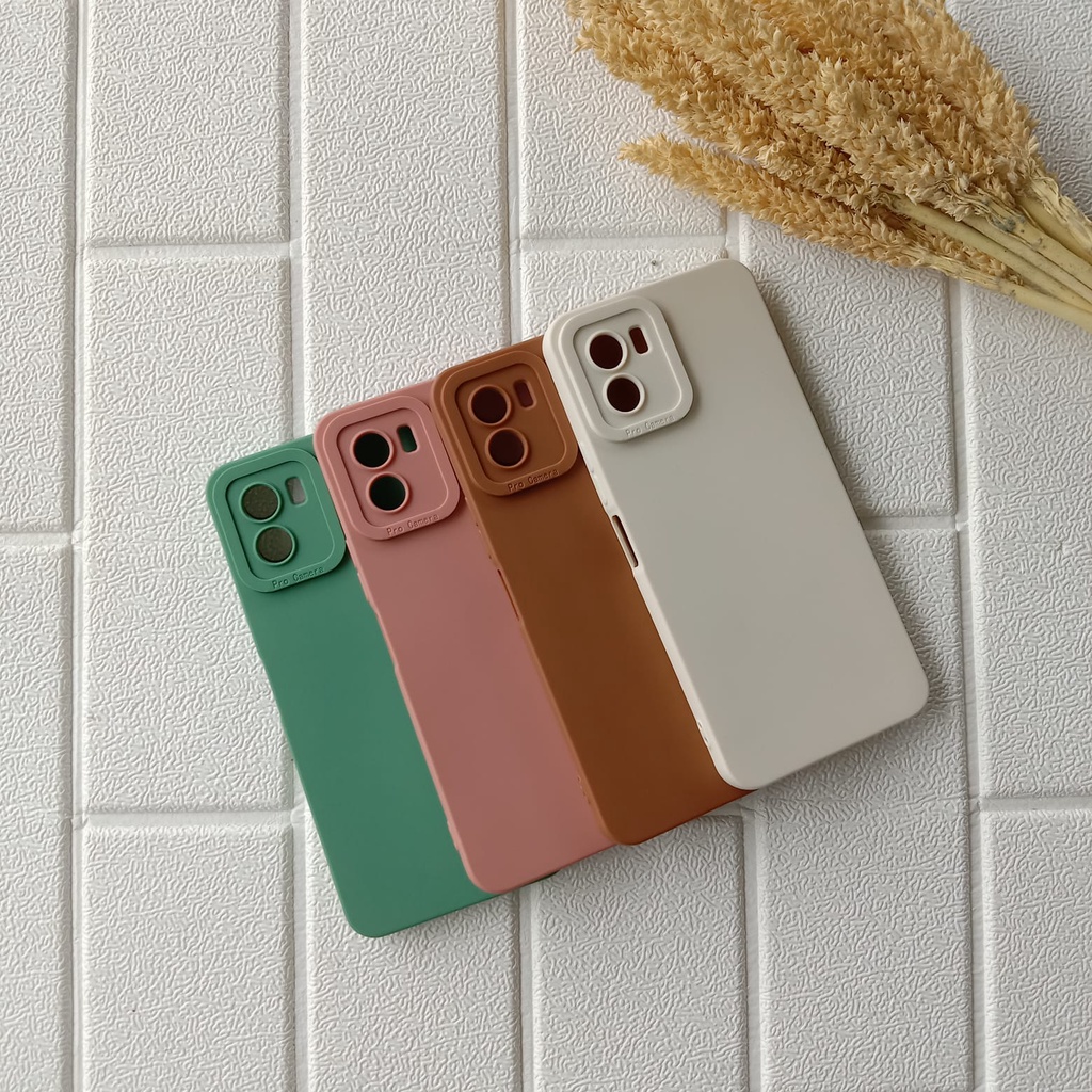 Casing Hp Macaron Polos Redmi 8A Note 8 PRO 9A 9C 12C Note 7 Note 8 Note 9 Note 12 5G Case Handphone