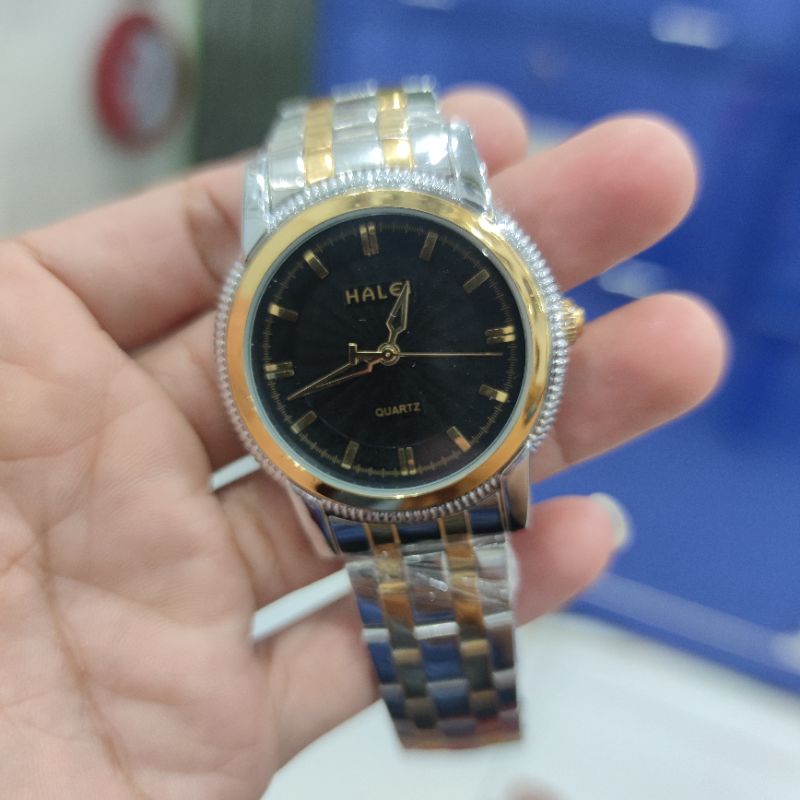 jam tangan Pria Halei original mesin jepang