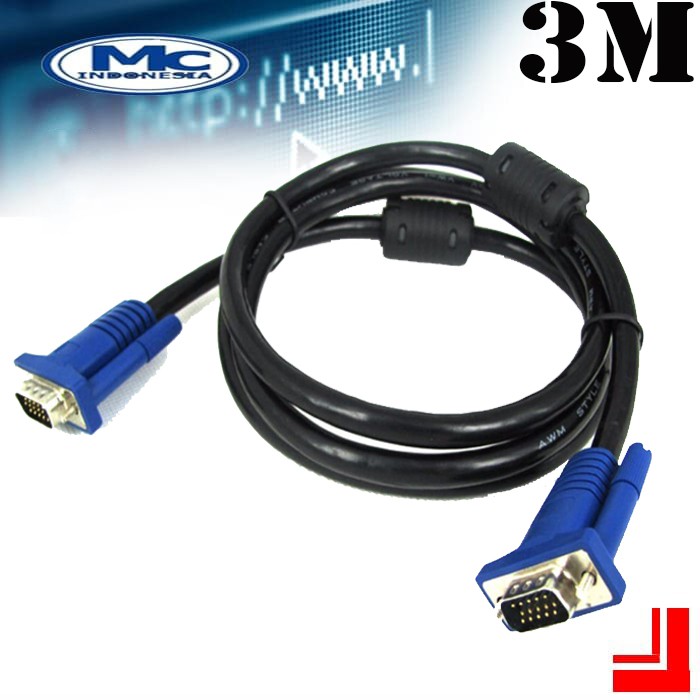 Kabel Konektor  Vga 3M