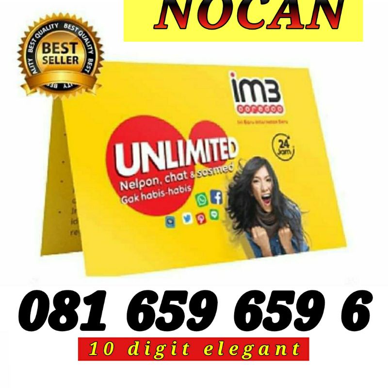 nomor cantik IM3 ABC ABC 10digit
