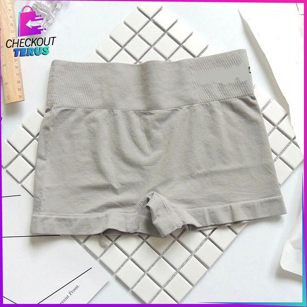 CT P114 Celana Korset Wanita Bentuk Petak Boxer Celana Pendek Wamita Korset Munapi Celana Dalam Wanita Slimming Pants CD Wanita