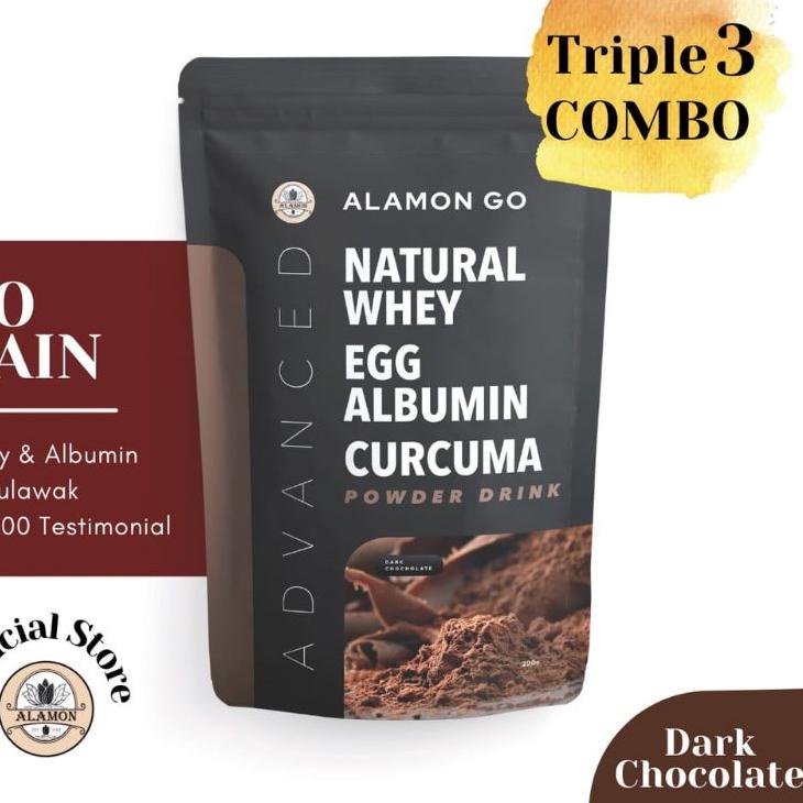 

zwm [] Susu Almond Penggemuk Penambah berat Badan / Alamon Go / Weight Gain / Penambah Nafsu Makan ♦ 96