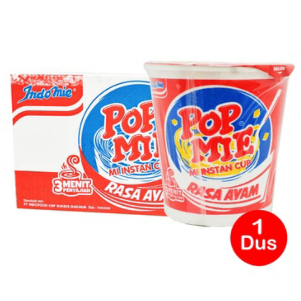 

Pop Mie Rasa Ayam 75gr/24bh