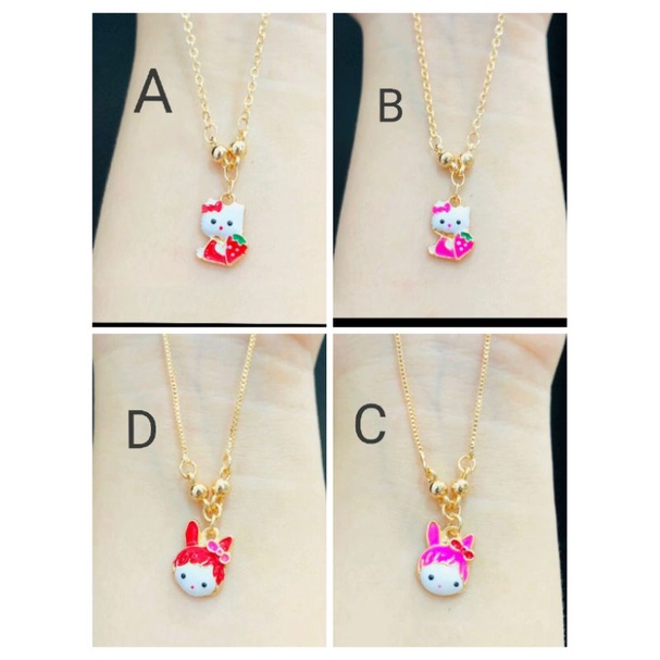 Damk04. Kalung xuping anak-anak lapis emas ukuran 35 cm