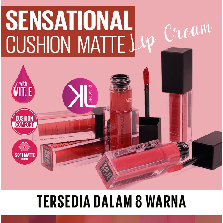 TERBARU Maybelline Cushion Matte Lip Cream