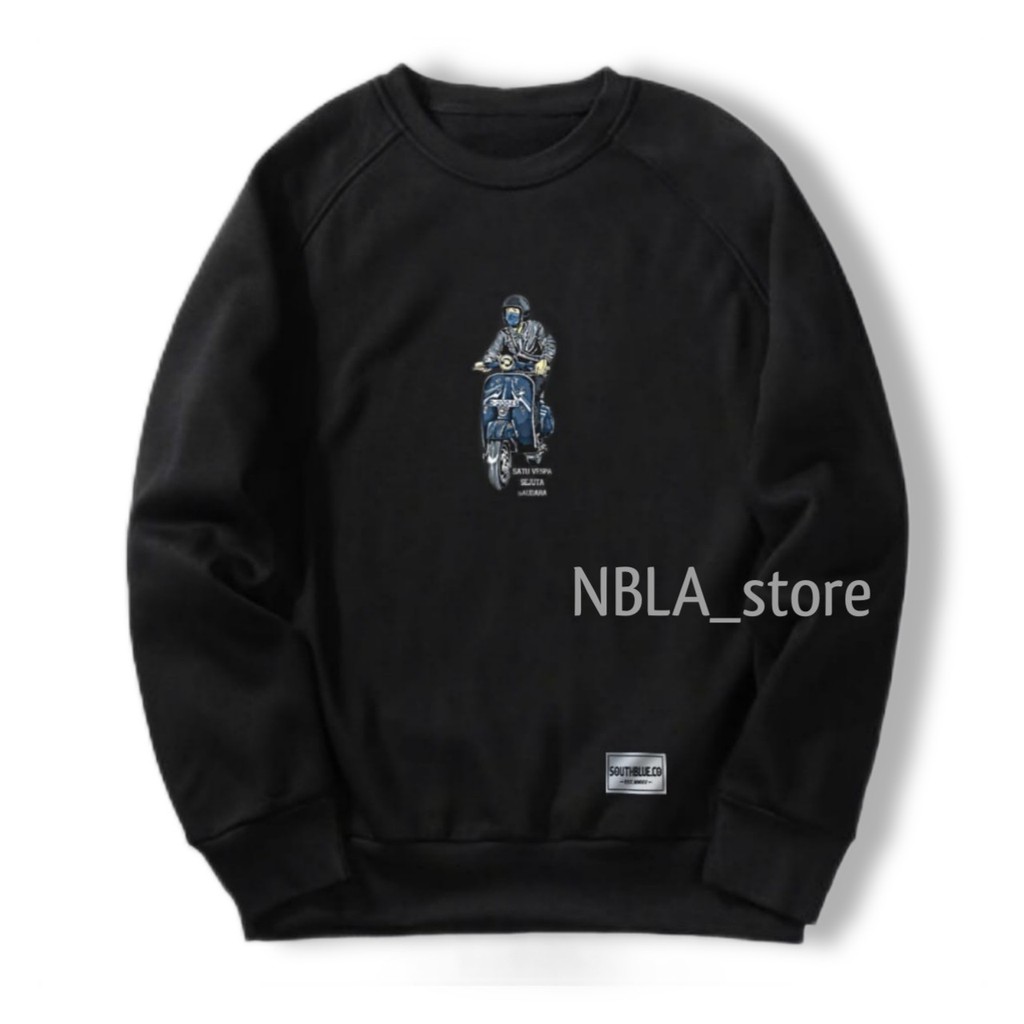 CREWNECK PRIA VESPA UNISEX MEMPHIS JAPAN/CREWNECK EIGHTY NINE ERIGO