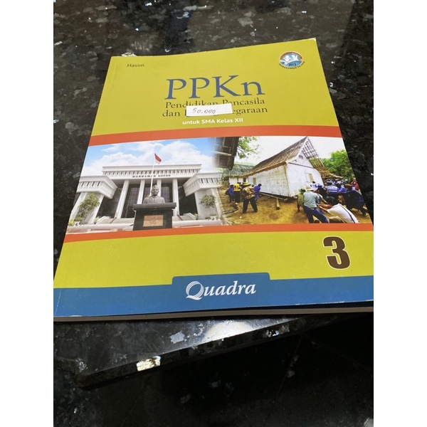 Buku PPKN PKN Pendidikan Pancasila dan Kewarganegaraan Kelas 12 XII SMA 3 Quadra, Kurikulum 2013, Ha