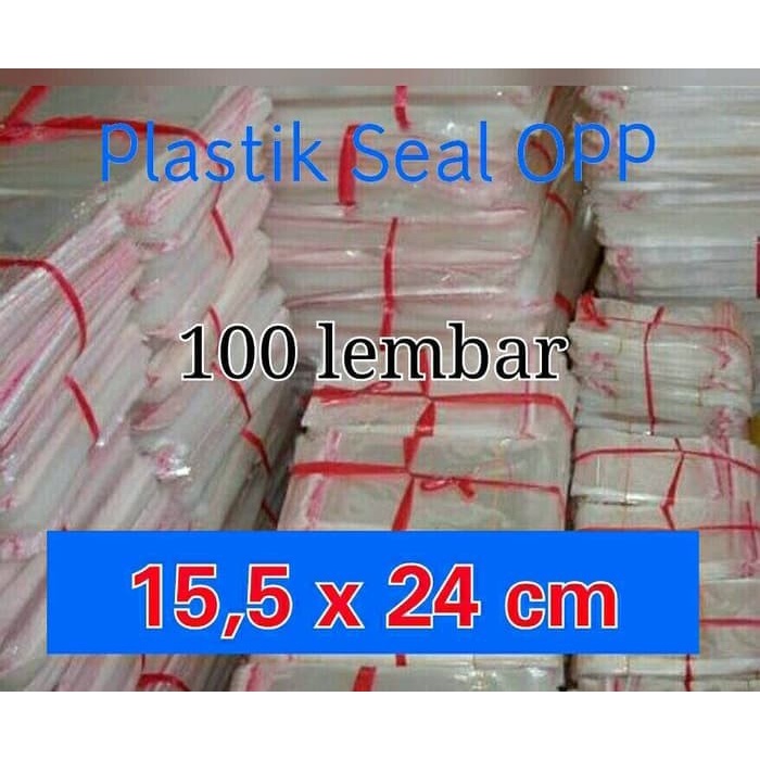 

Plastik Opp Seal Lem Perekat 15,5x24 cm