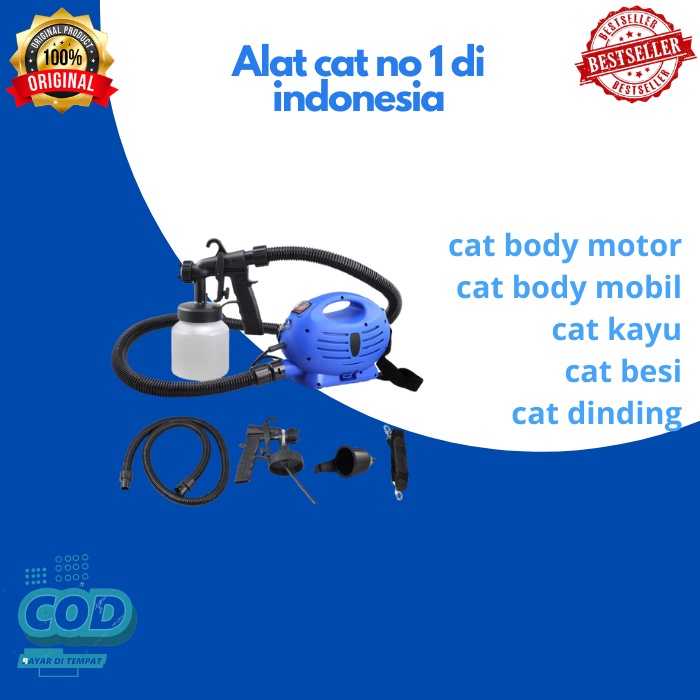 kompresor mini cat semprot tembok motor mobil dan furniture Siap Pakai