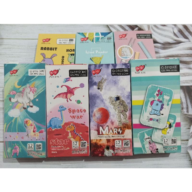 

New Series (12+1) Bulpen gel Zxi hin asli seri baru dapat 12+1 refill