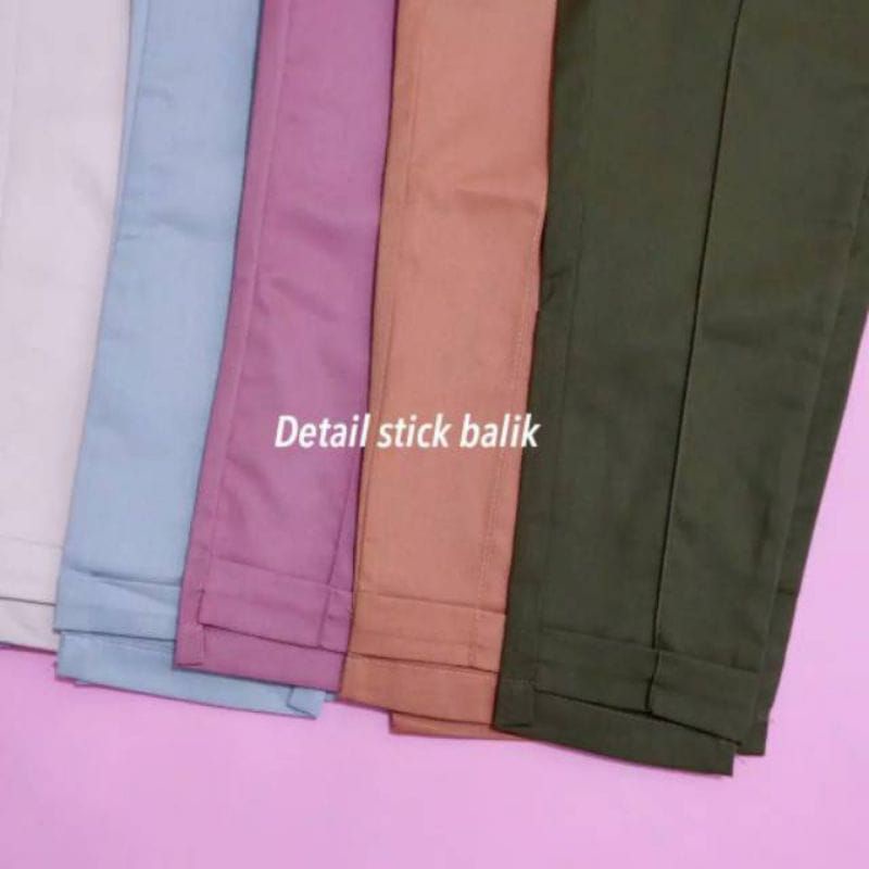 celana villy baggy pants serut